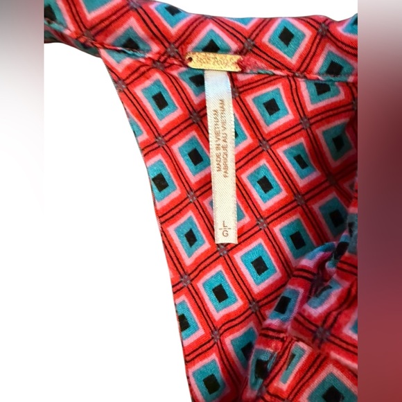 Free People It Takes Two Mini Dress Women’s Size Large Open Back V Neck - Picture 8 of 10